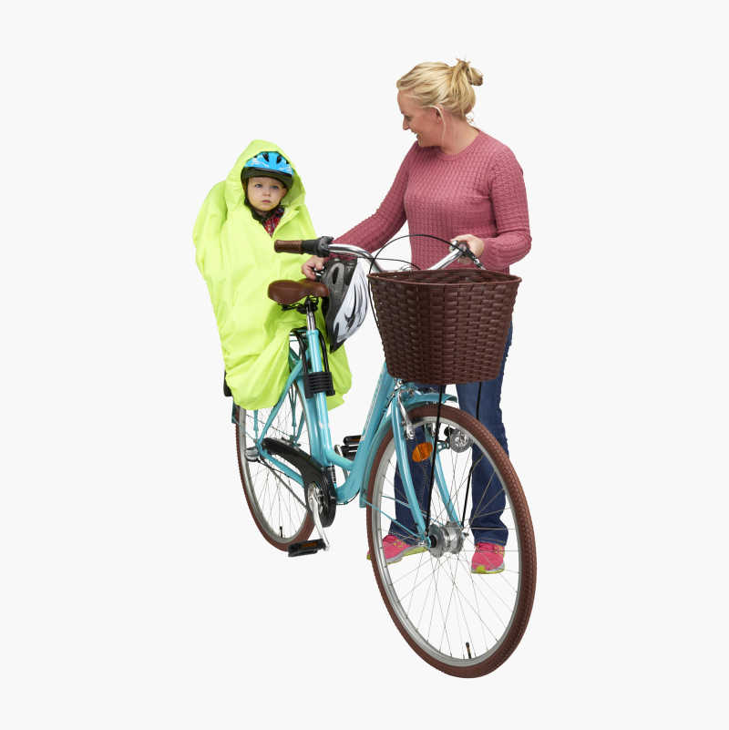 REGNPONCHO TIL SYKKELBARNESETE