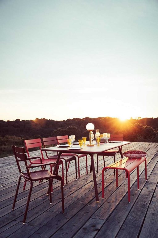 Fermob Luxembourg tuintafel 143x80 Cactus