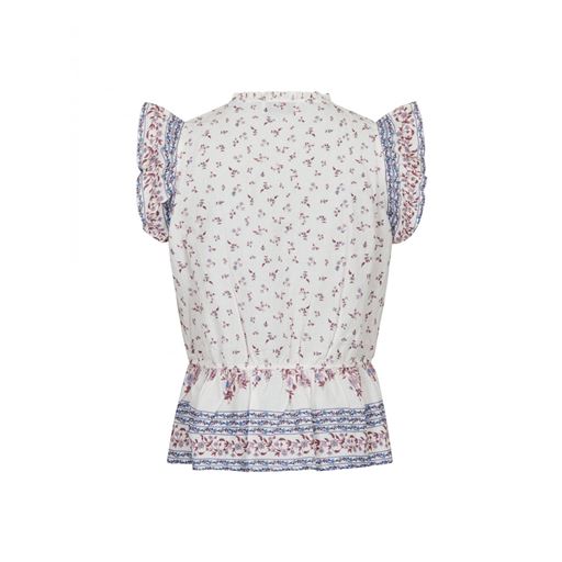 Neo Noir Rovena Mini Border Top, Ash Rose, 36