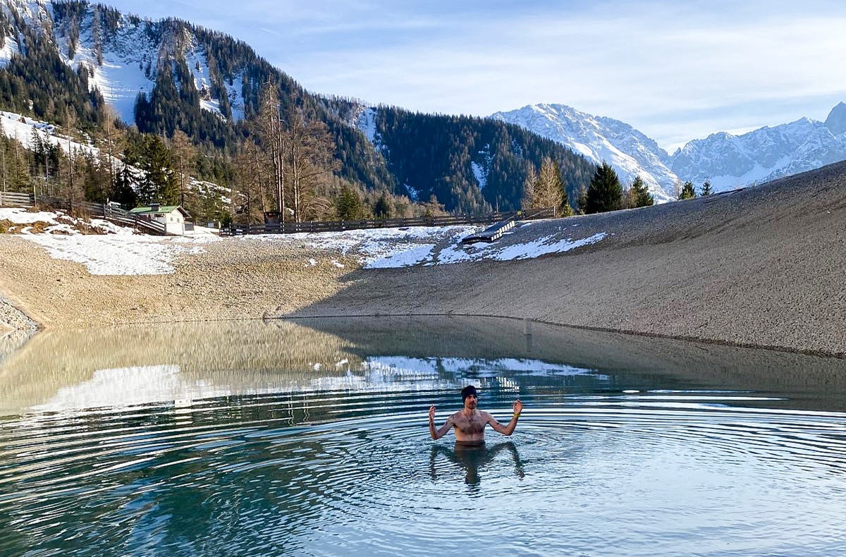 Eisbaden Ehrwald