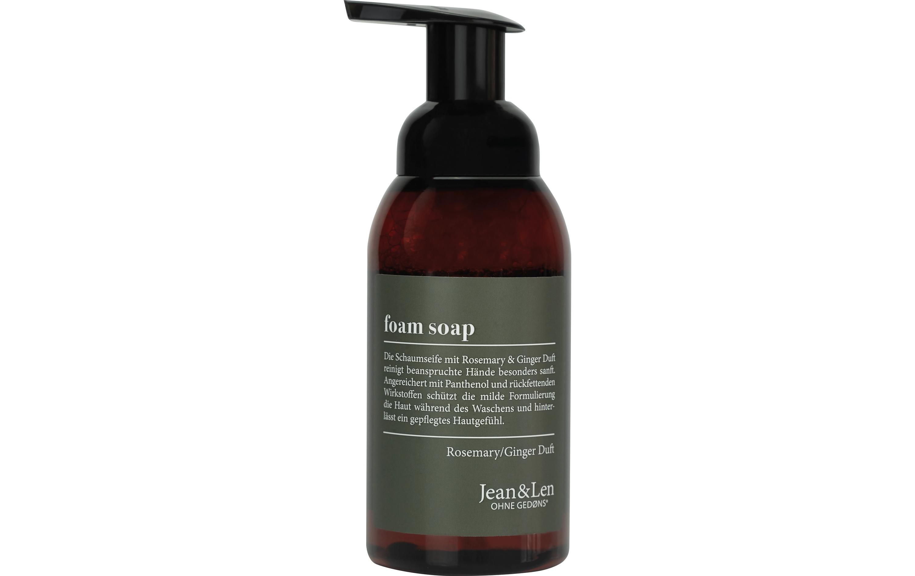 Schaumseife Rosemary/Ginger 200 mlNatürliche Seife mit Panthenol und rückfettenden Wirkstoffen