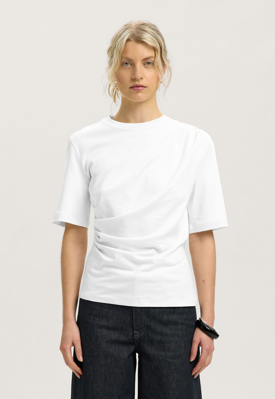 Selected Oline Light Twist T-shirt