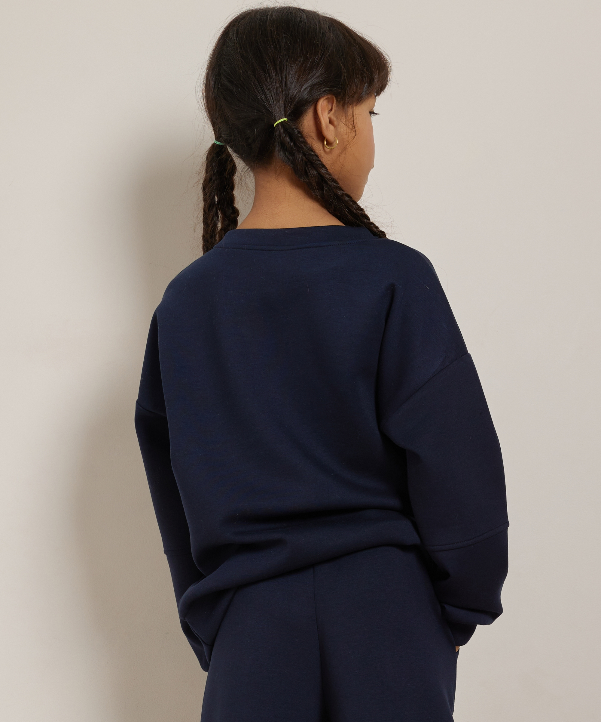 oversized trui met label