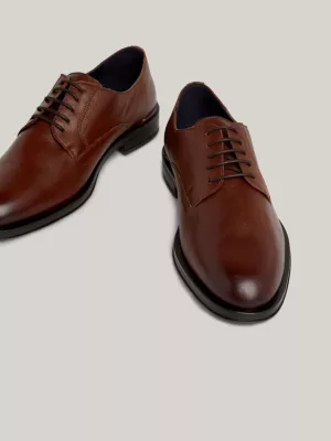 Sapatos Derby de Couro Signature