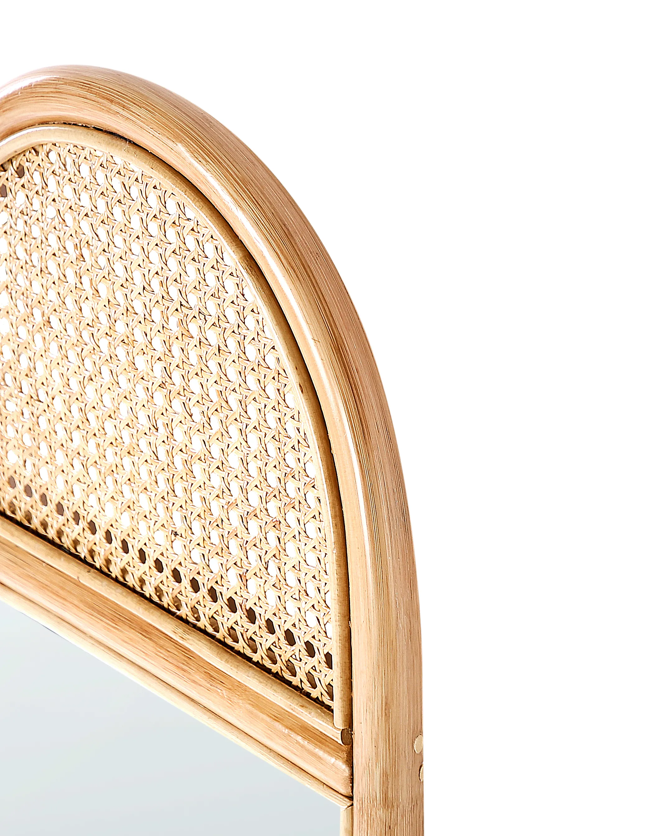 Staande spiegel BRUSSEY 170 cm Rotan Natuurlijk