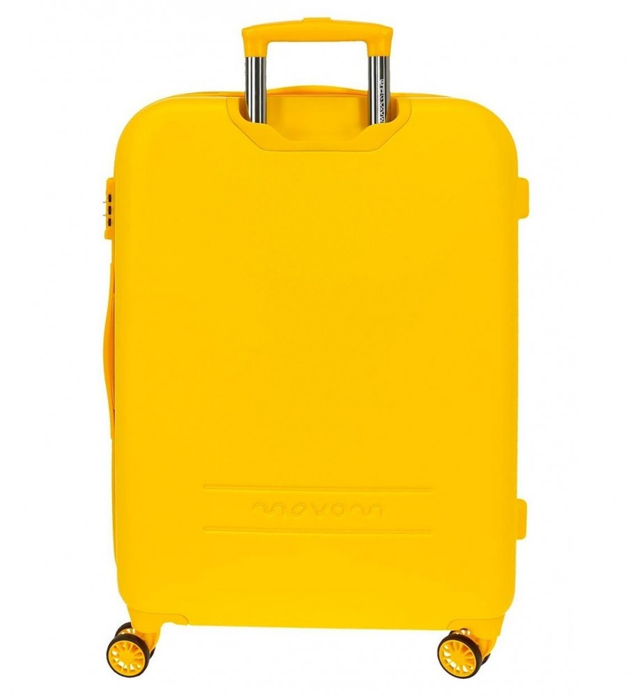 Mala média Movom Riga Rigida 70cm Amarela