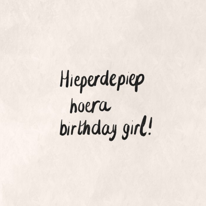 Greetz | Verjaardagskaart | birthday girl