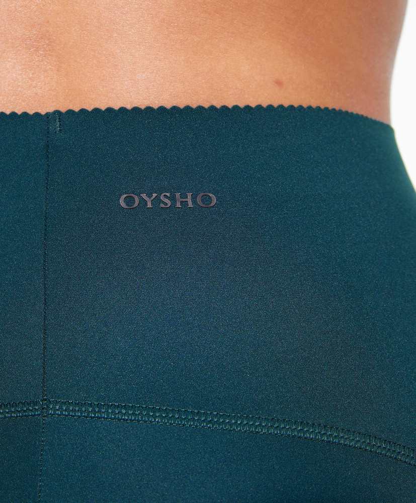Leggings de compressão microperfuradas 65 cm
