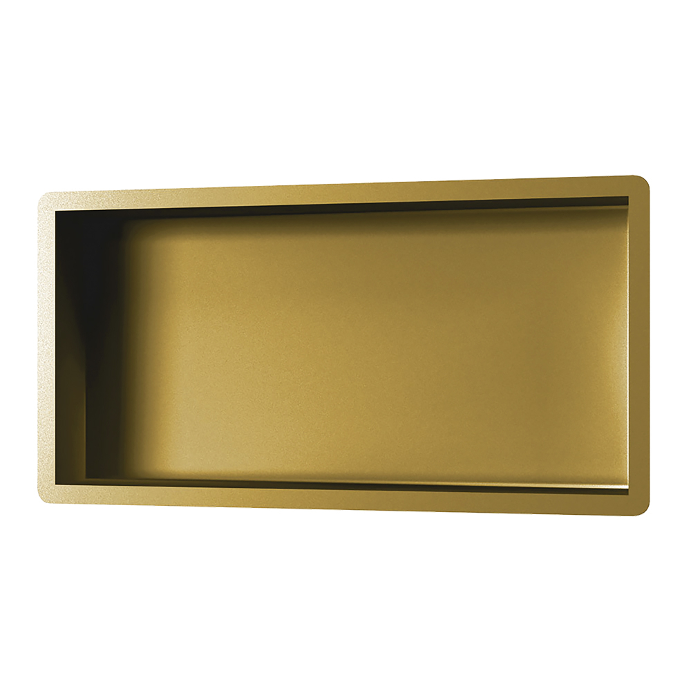 Brauer Gold Edition inbouwnis 30x60cm geborsteld messing PVD