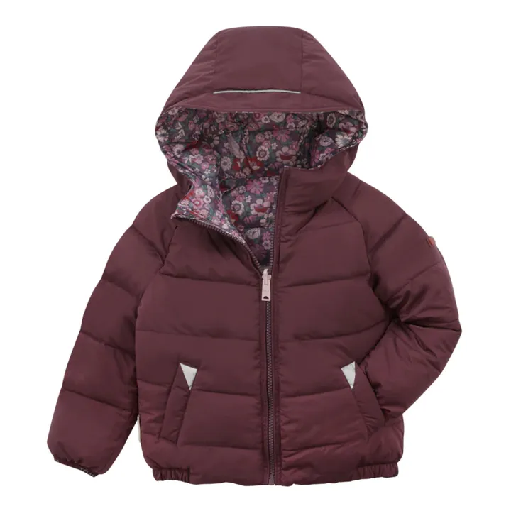 Töastie Doudoune Réversible Recyclée | Rouge cerise