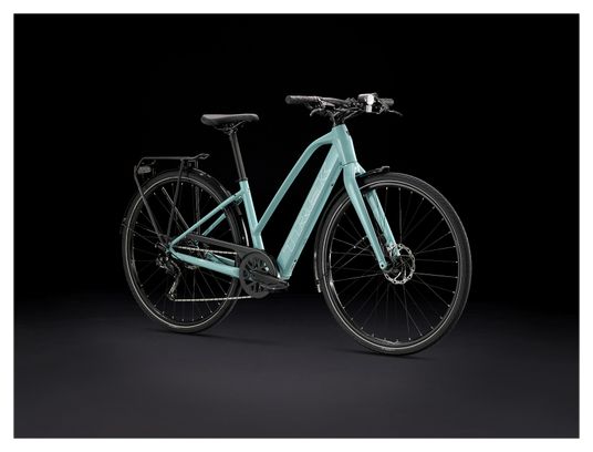 Vélo de Ville Électrique Trek FX  2 Shimano Altus 9V 250 Wh 700 mm Vert Sauge
