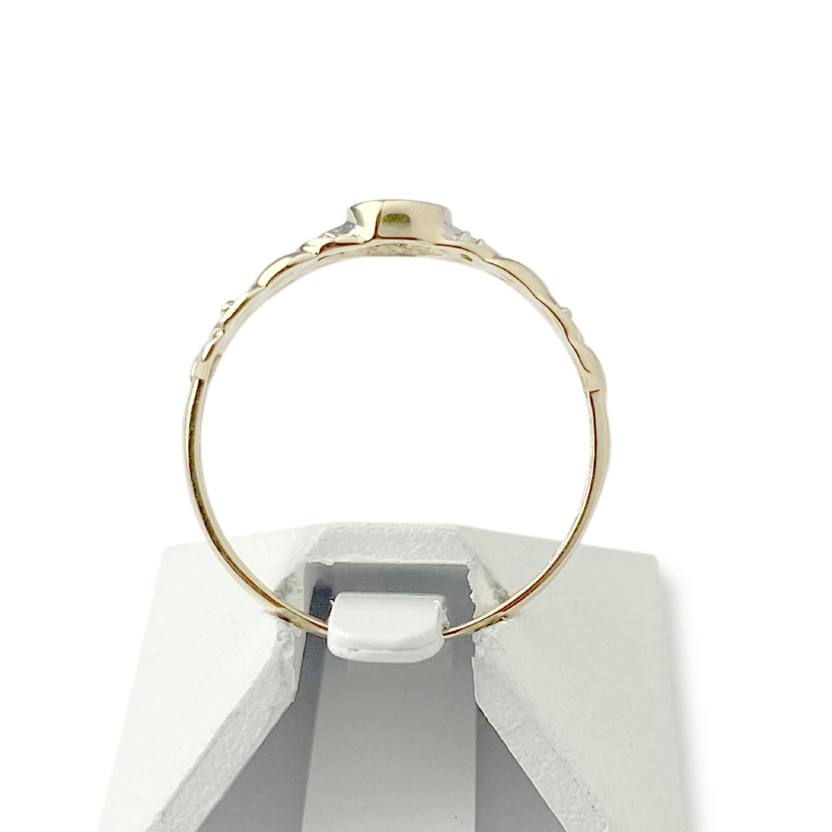 Bague d'occasion or 750 jaune diamants rubis