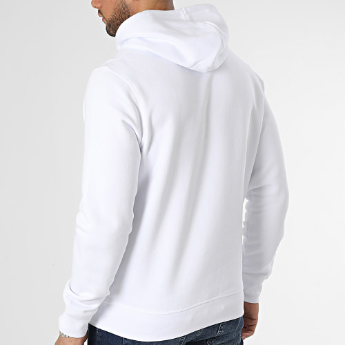 Sweat Capuche Renard Blanc