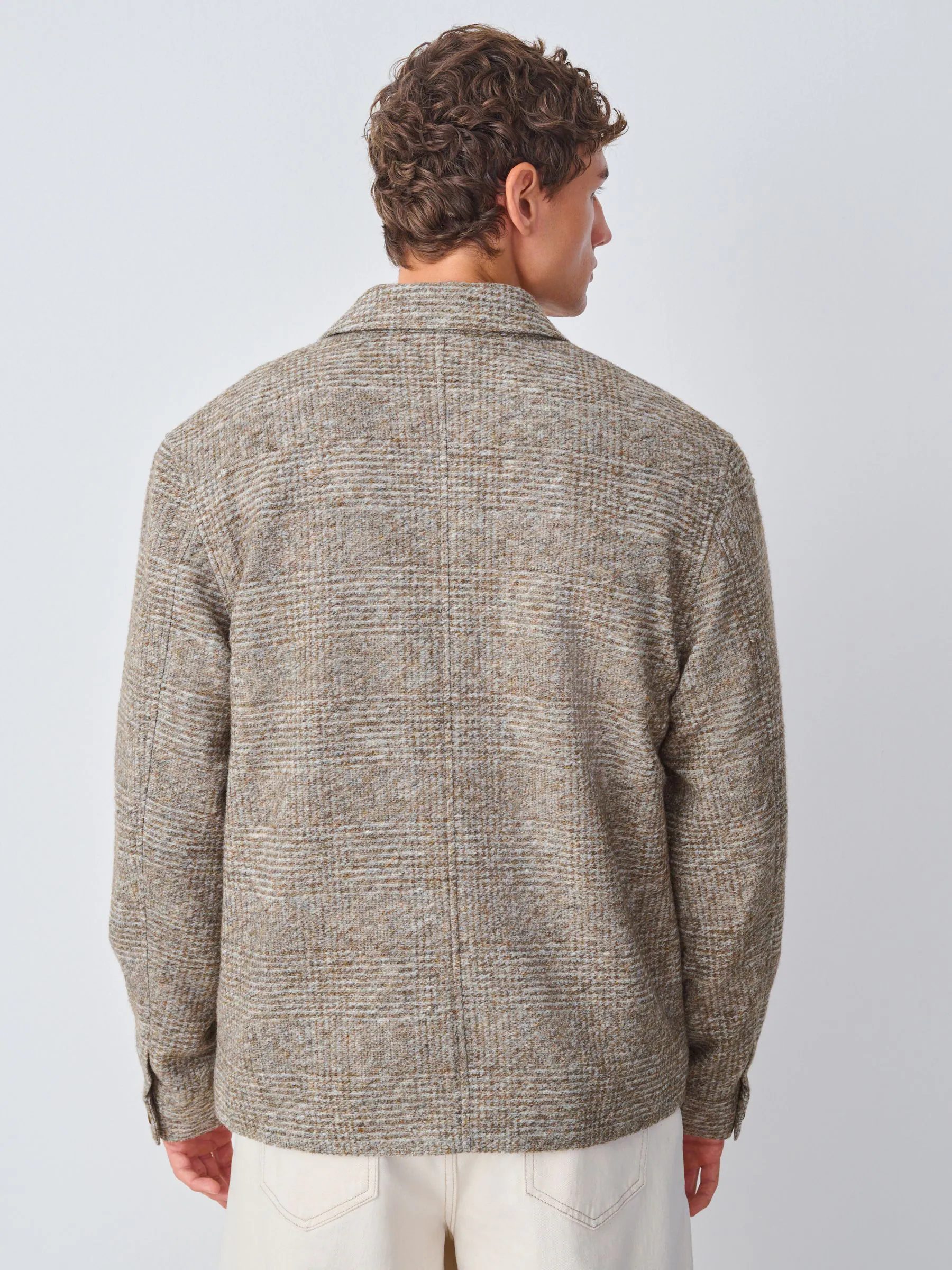 Neutraal - Smart Check Jacket with Wool