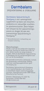 Vitalize Darmbalans Spijsvertering & Stoelgang Capsules 45CP