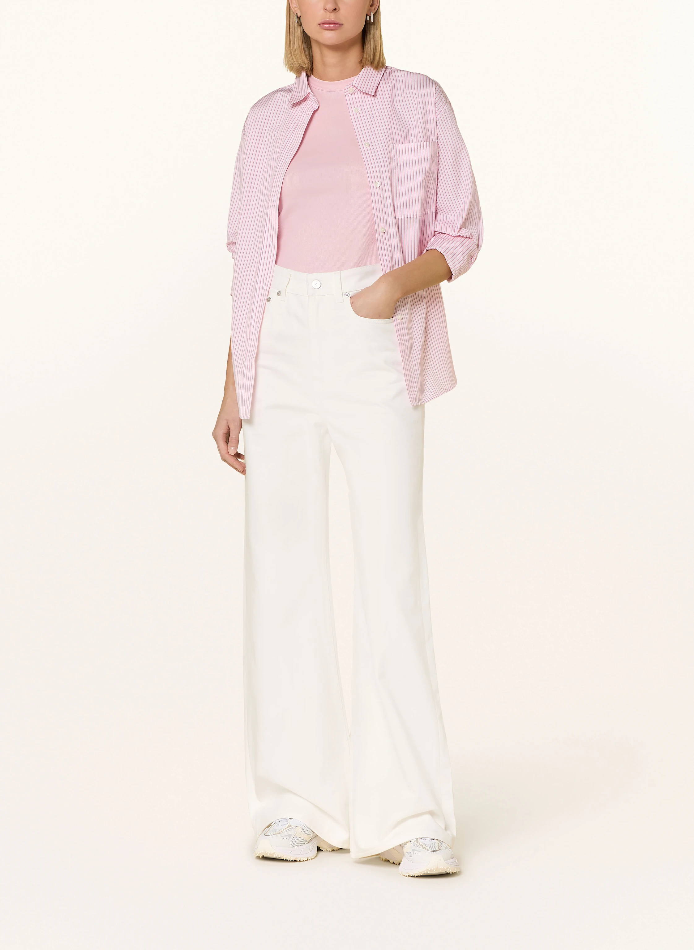 LACOSTE Wide Leg Jeans