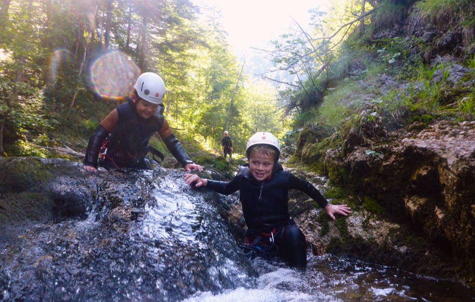 Canyoning für Kinder Lunz am See