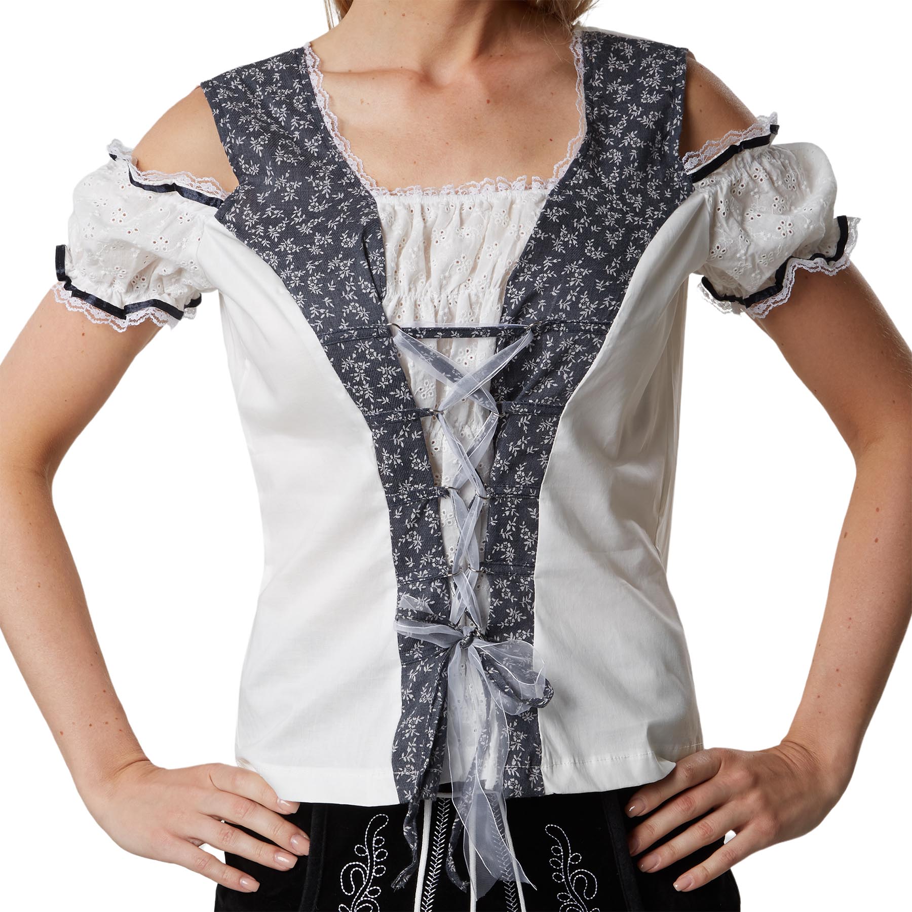 tectake® Trachtenbluse Zenzi