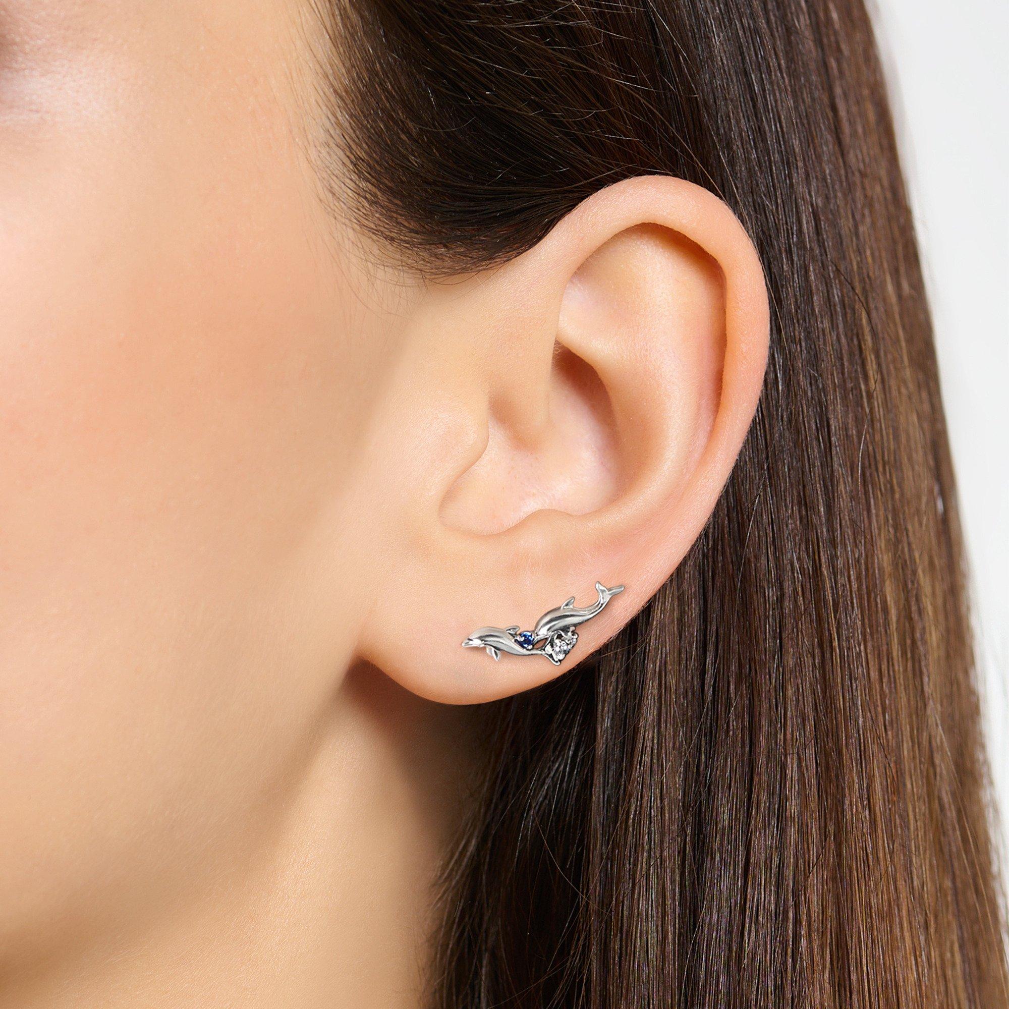 Thomas Sabo Dolphin Cuff Earrings