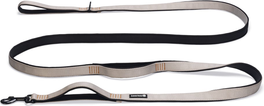 Beeztees hondenriem Parinca Premium grijs 300 x 2,5 cm