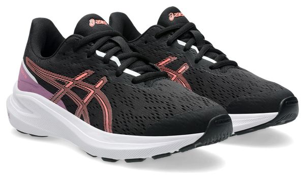 Chaussures Running Asics GT-1000 13 GS Noir/Corail Enfant