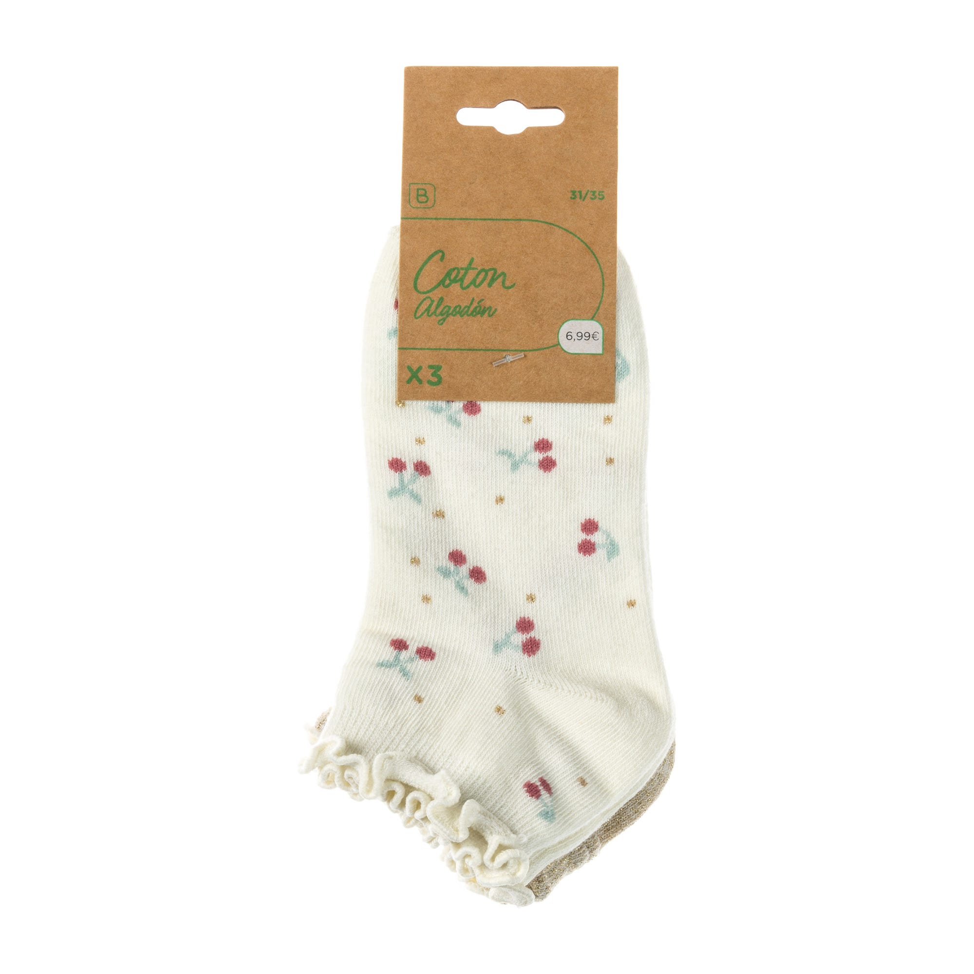 Chaussettes Enfant ecru