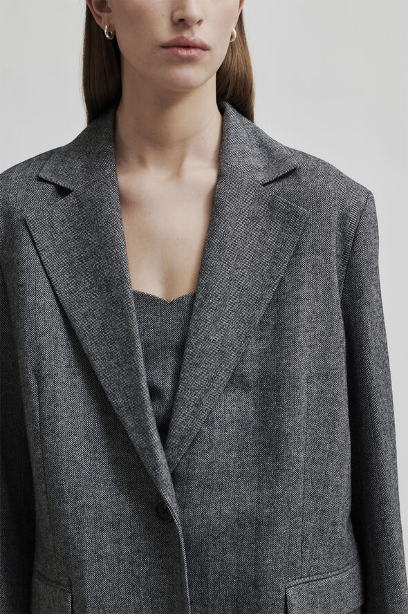Second Female Waleria Wool Blazer Black