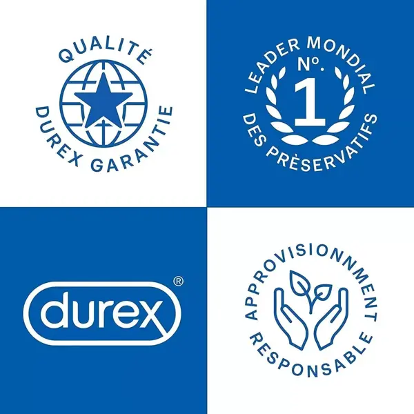 Preservativos Durex Extra Feeling - Finos e Extra Lubrificados - 2 pacotes com 20 unidades cada, Pacote com 40 unidades