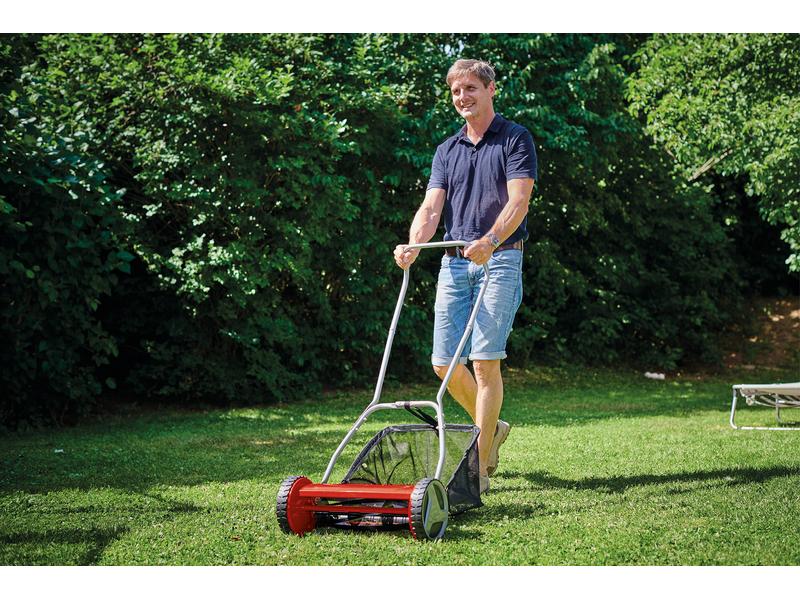 Einhell Handrasenmäher GC-HM 400 Kugelgelagerte Mähspindel
