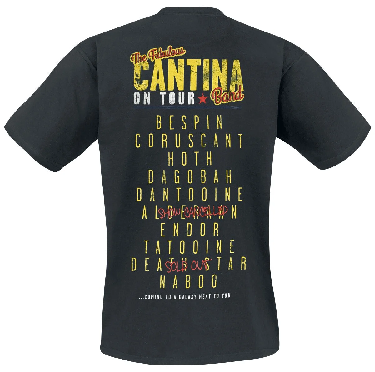 Cantina Band On Tour | Star Wars T-Shirt Manches courtes