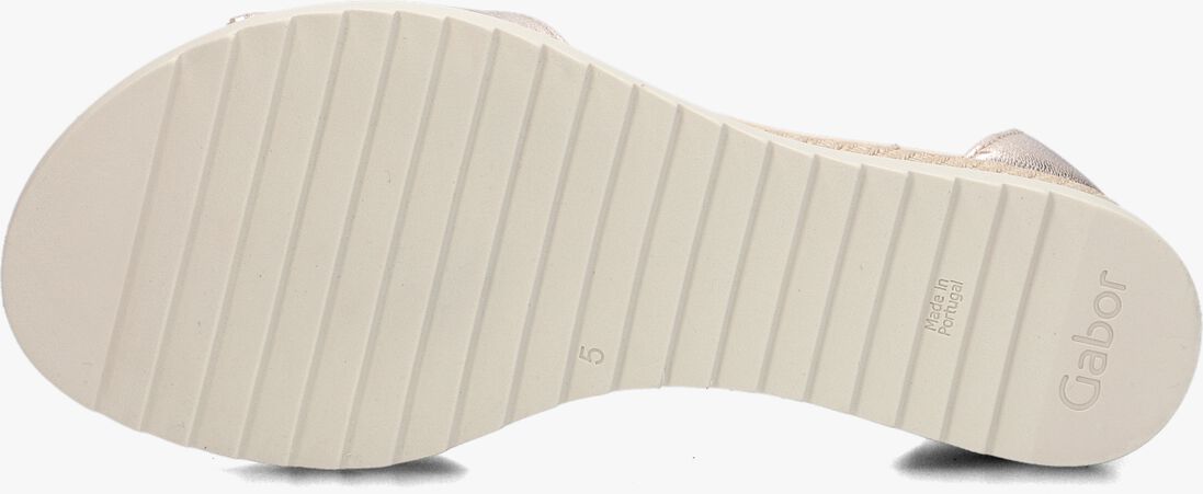 GABOR ros&eacute;gouden gabor sandalen 780.2