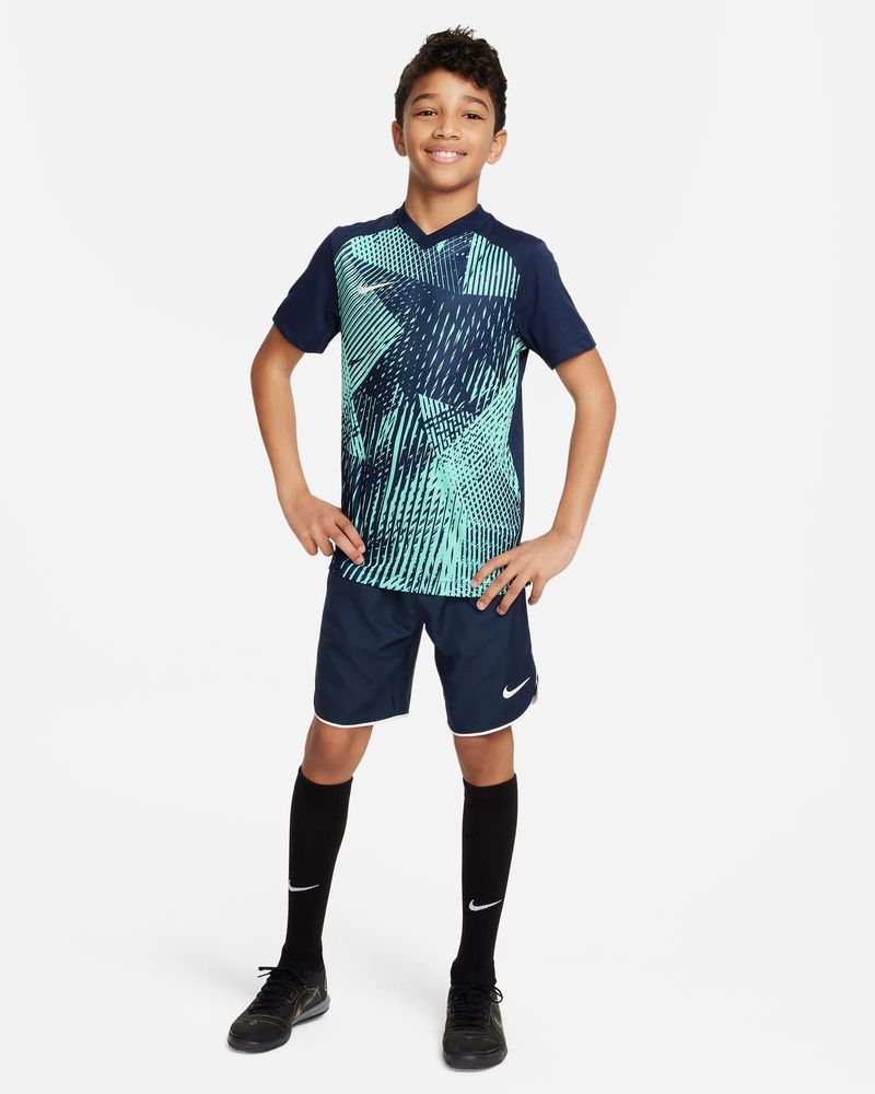 Maillot de football Nike Precision VI Bleu pour enfant