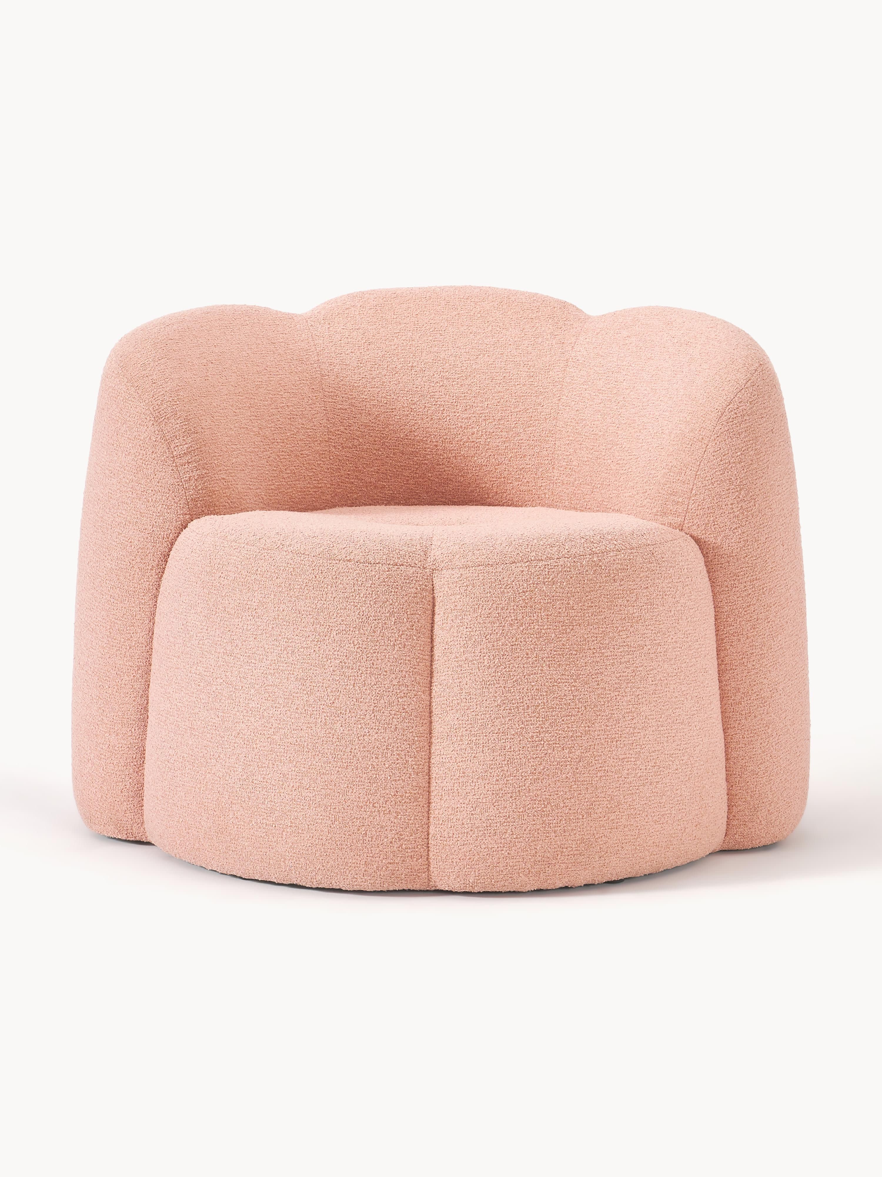 Bouclé loungefauteuil Fleur