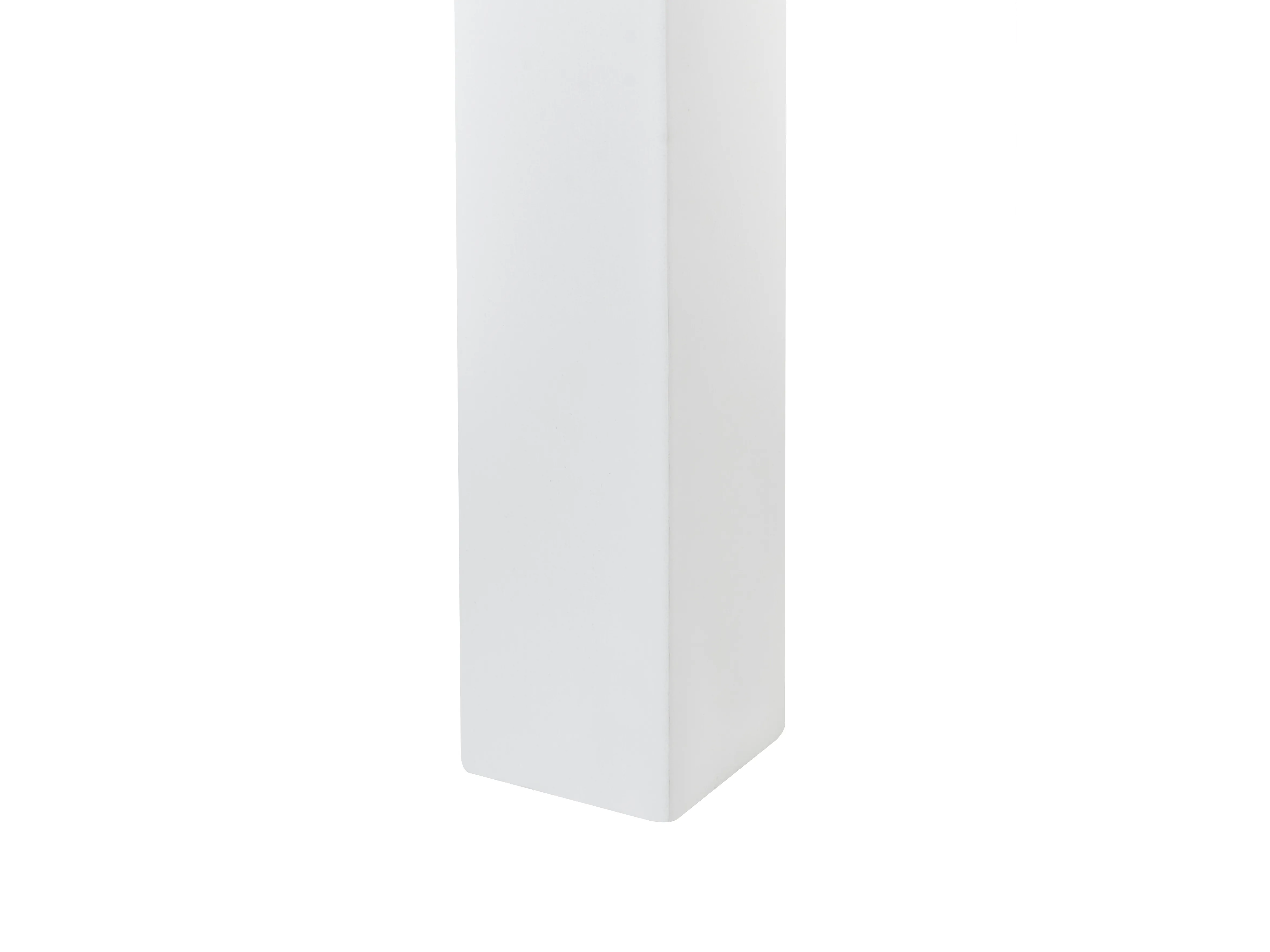 Verhoogd bed Dennenhout STAPLE 90 x 200 cm met glijbaan Wit