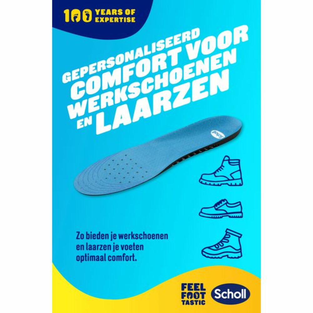 Scholl GelActiv Inlegzolen Professioneel Large Maat 41-46.51 paar