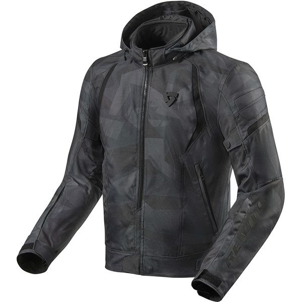 Rev'it - Blouson Flare 2 Camouflage Noir / Gris