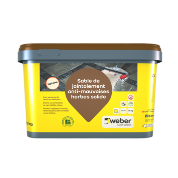 Weber Onkruidmijdend voegzand hard naturel15 kg