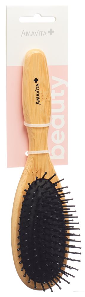 Amavita Beauty Bambusbürste oval 1 Stk