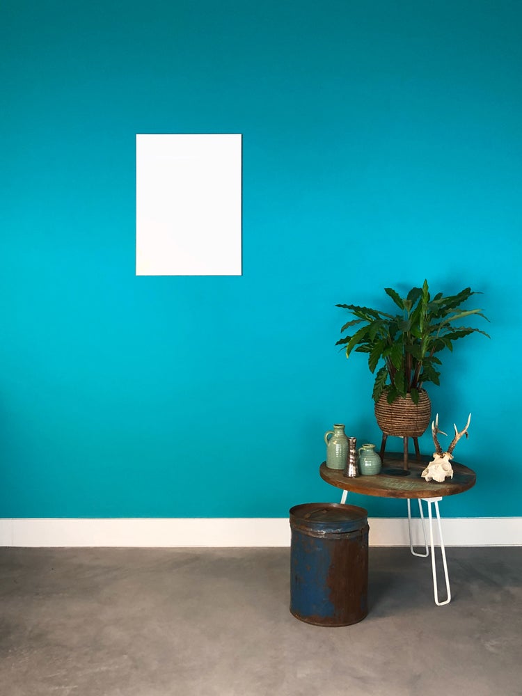 Whiteboard zonder rand - 45x60 cm - Magneetbord