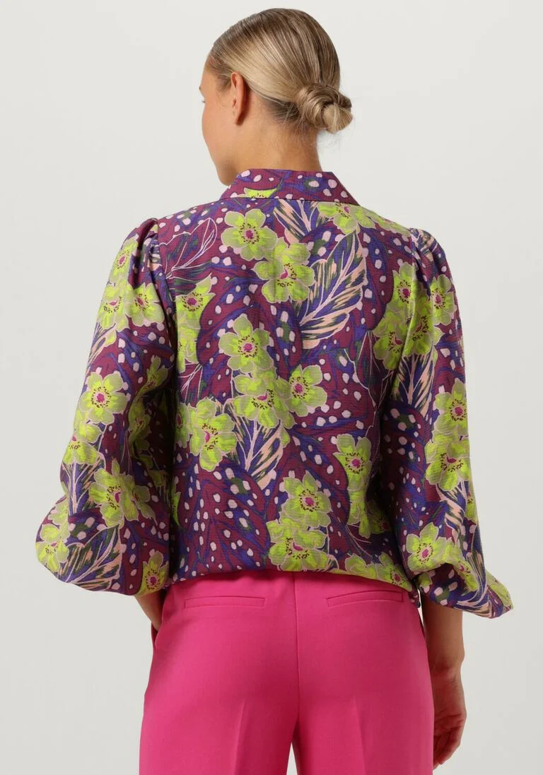 Y.A.S. paarse y.a.s. blouse yasemili ls shirt s.