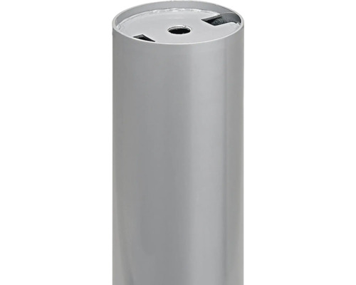 Tarrox verstelbare tafelpoot 60-90 cm Ø50 mm, zilver