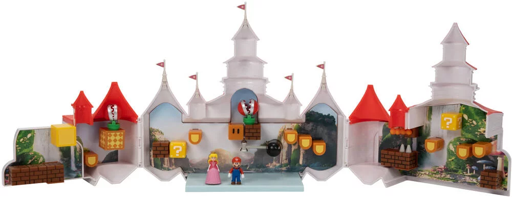 SUPER MARIO LE FILM - PLAYSET CHATEAU PEACH