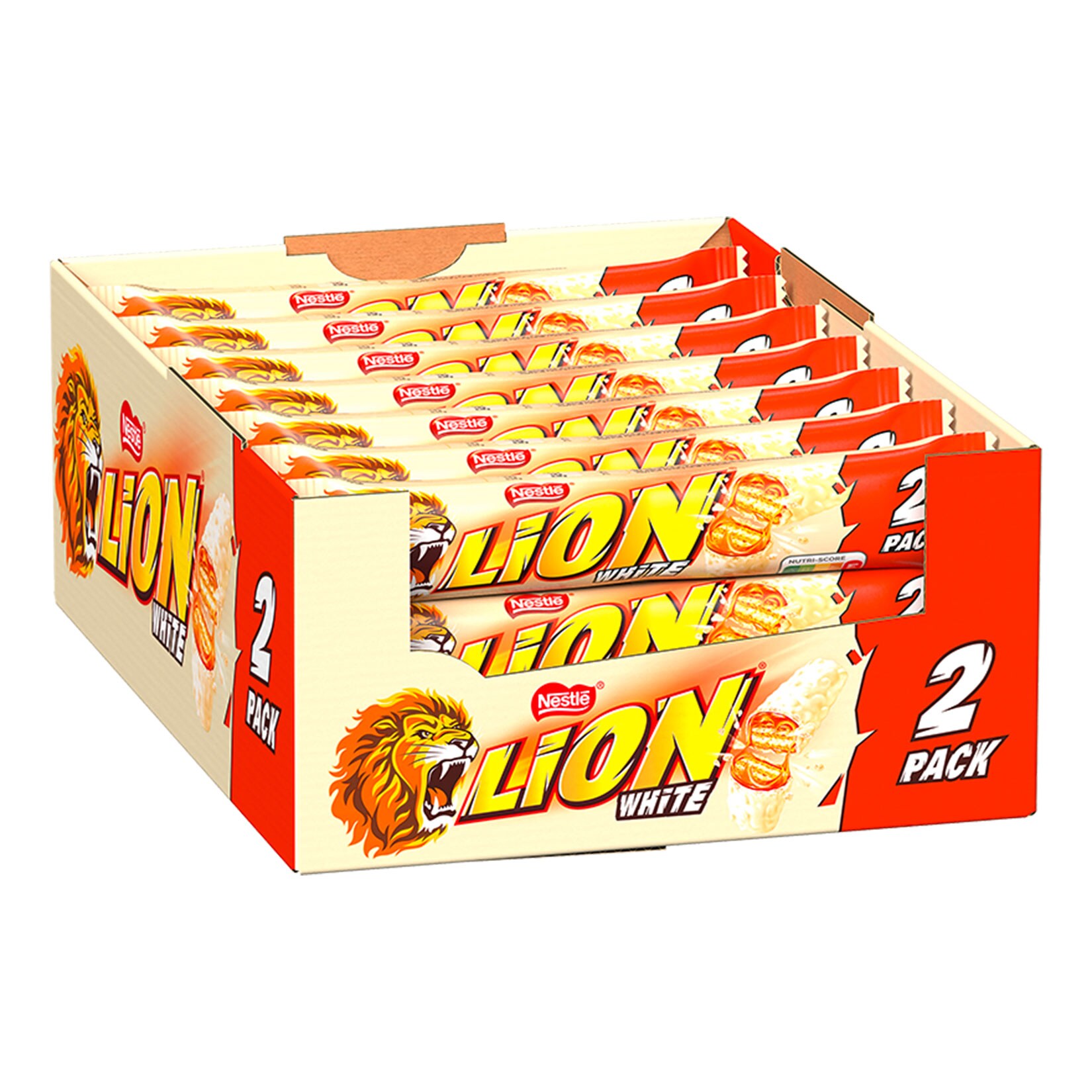 Lion White 2 Pack 60 g, 28er Pack