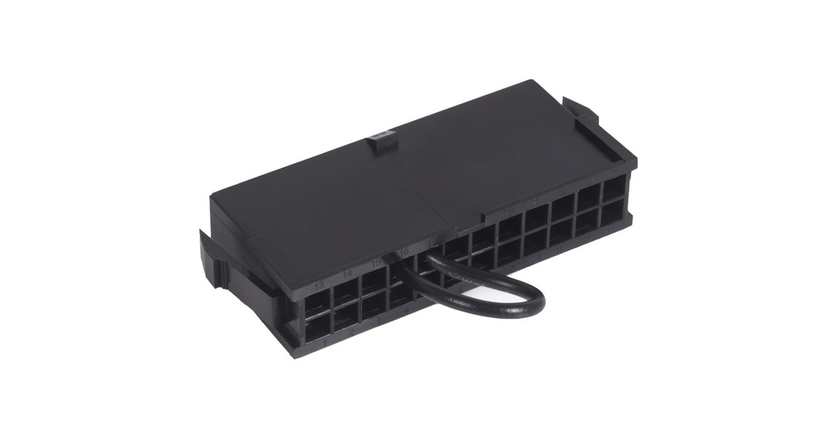 AlphacoolCore ATX 24-Pin  stekker  (Zwart)