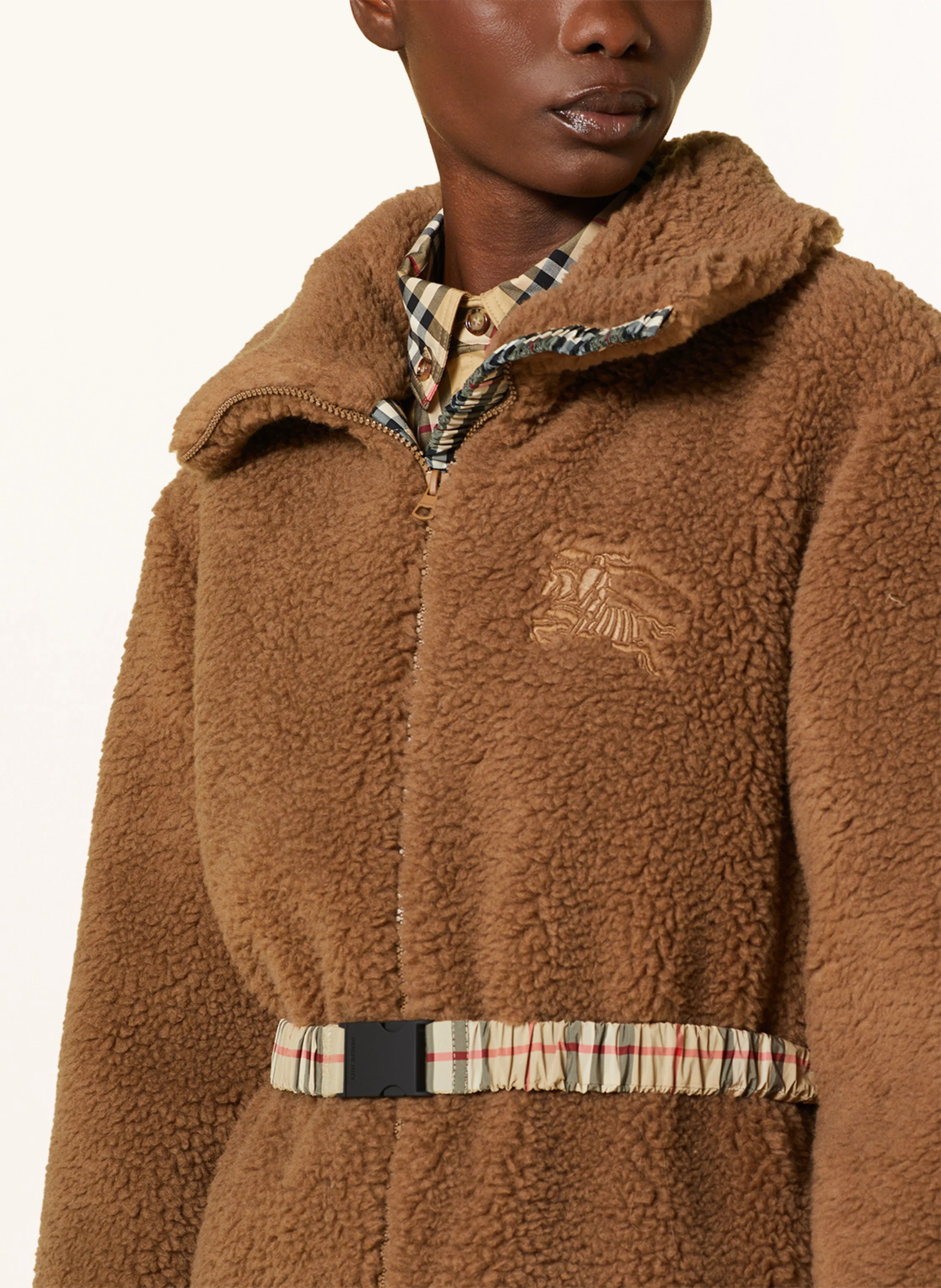 BURBERRY Teddyfell-Mantel LARCON