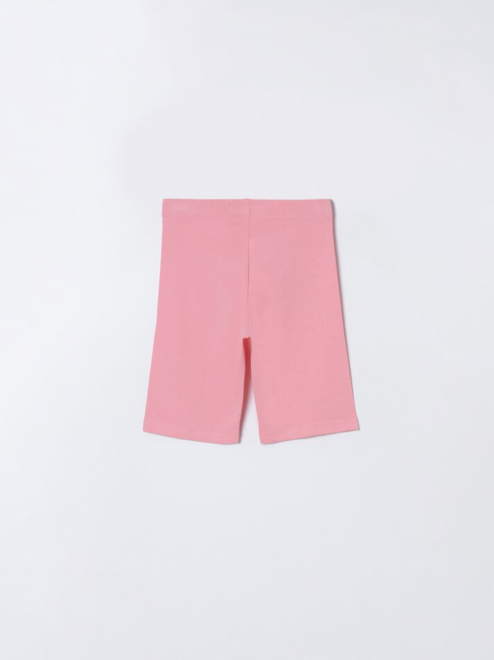 Conjunto de 2 Leggings de Ciclismo - Cinza Claro