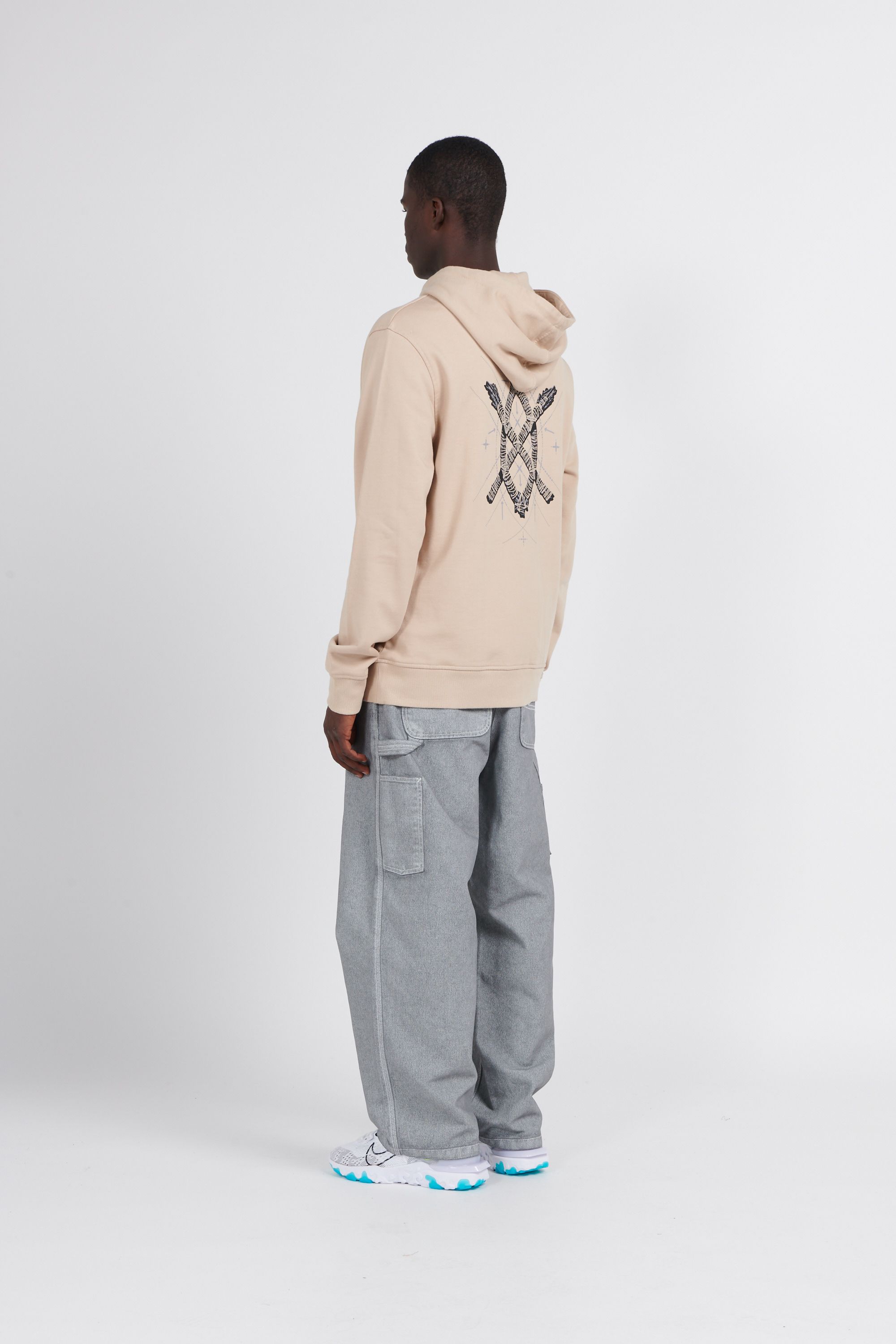 Daily Paper Hoodie rudo hoodie Beige