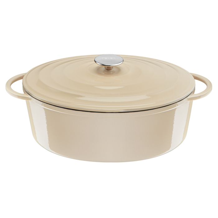 LOV Faitout ovale 34 cm Beige