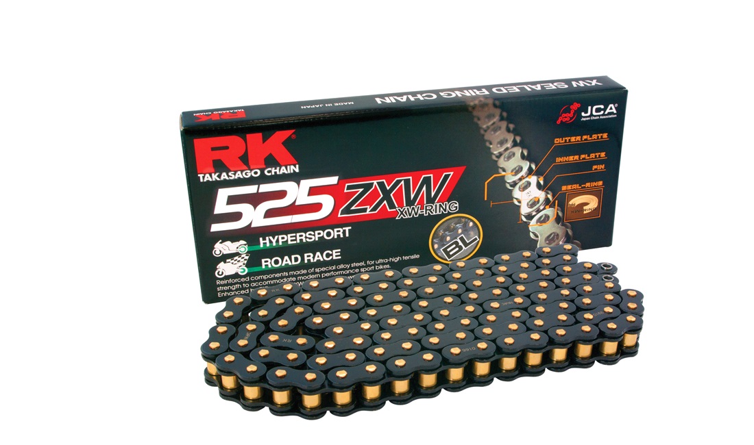 Kæde RK BL525ZXW Sort/Guld XW-ring 120 led