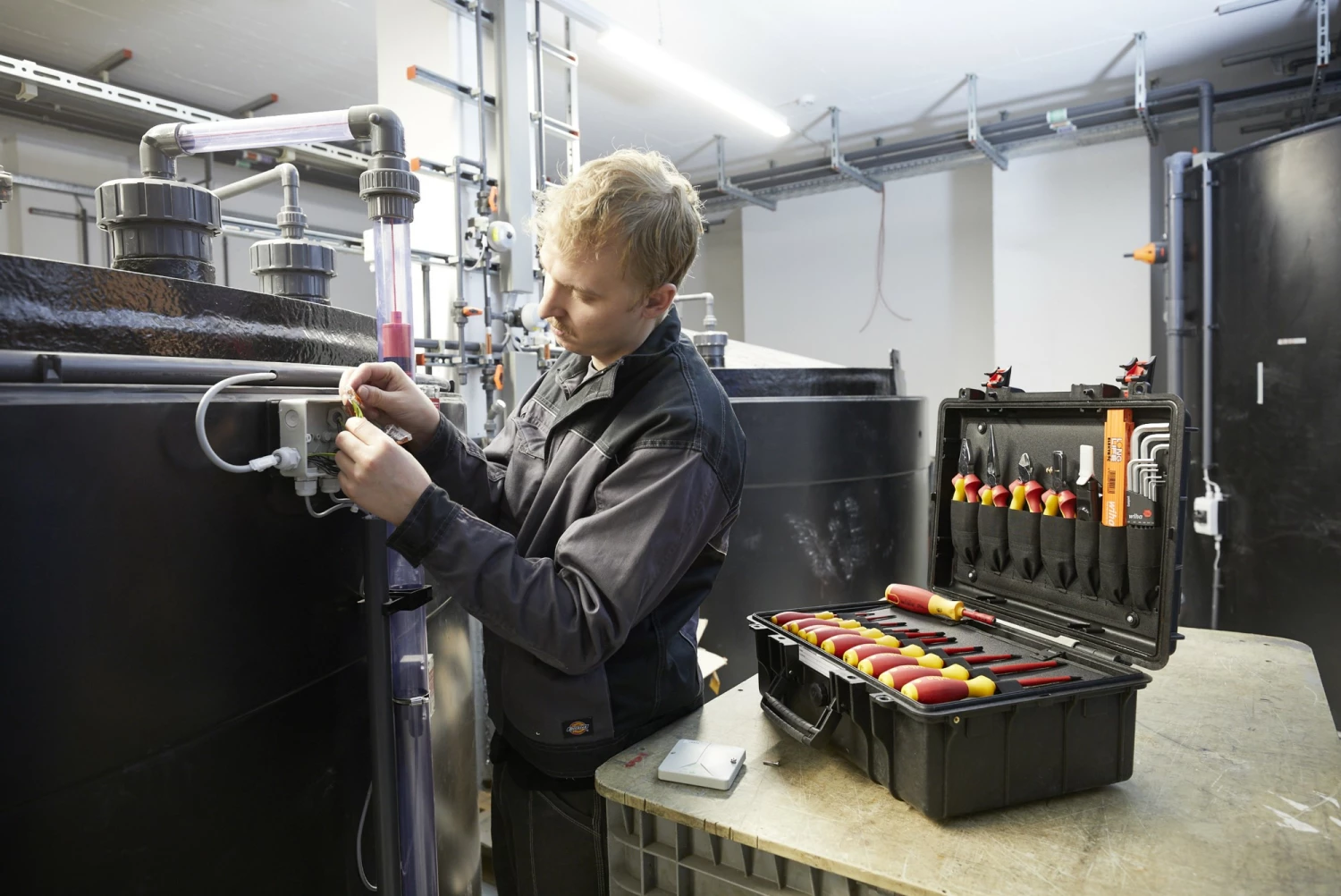Wiha 45257 9300-70402 39-delige Elektricienset in gereedschapskoffer